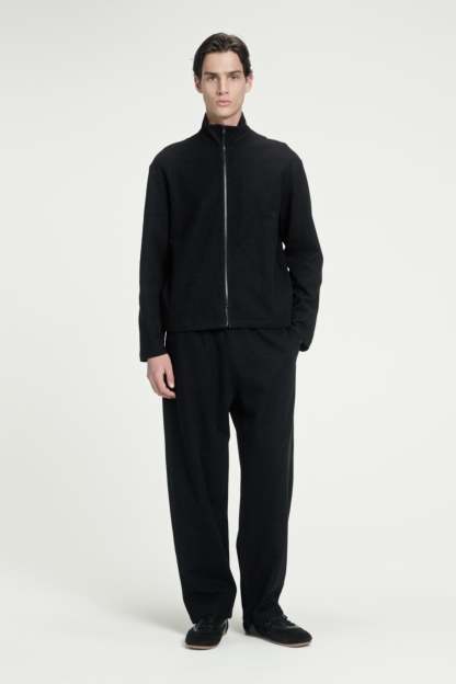 RIBBED JERSEY JOGGERS