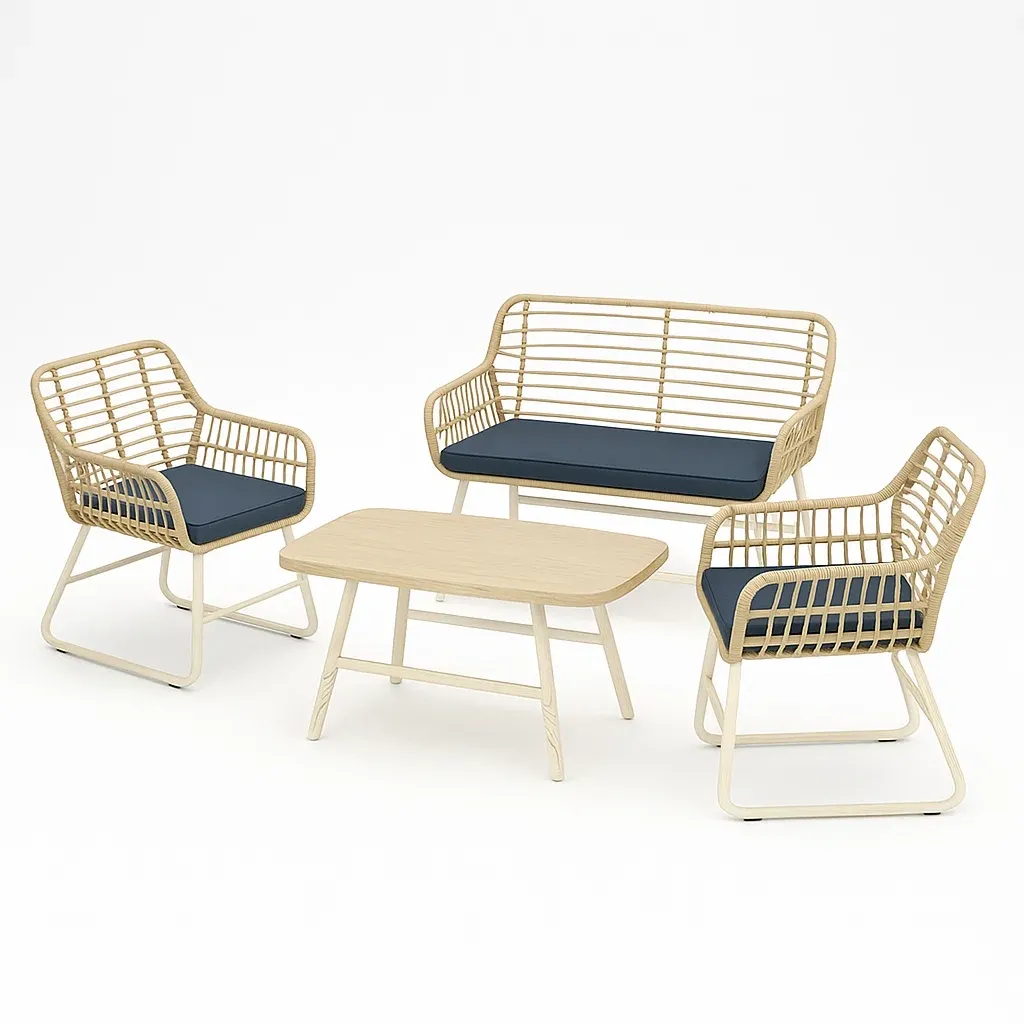 Mobilier de terrasse,Ensemble de canapés de terrasse