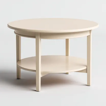 Mesa de centro - madera-madera - 80x45 cm - beige - diseño moderno-Domainovae