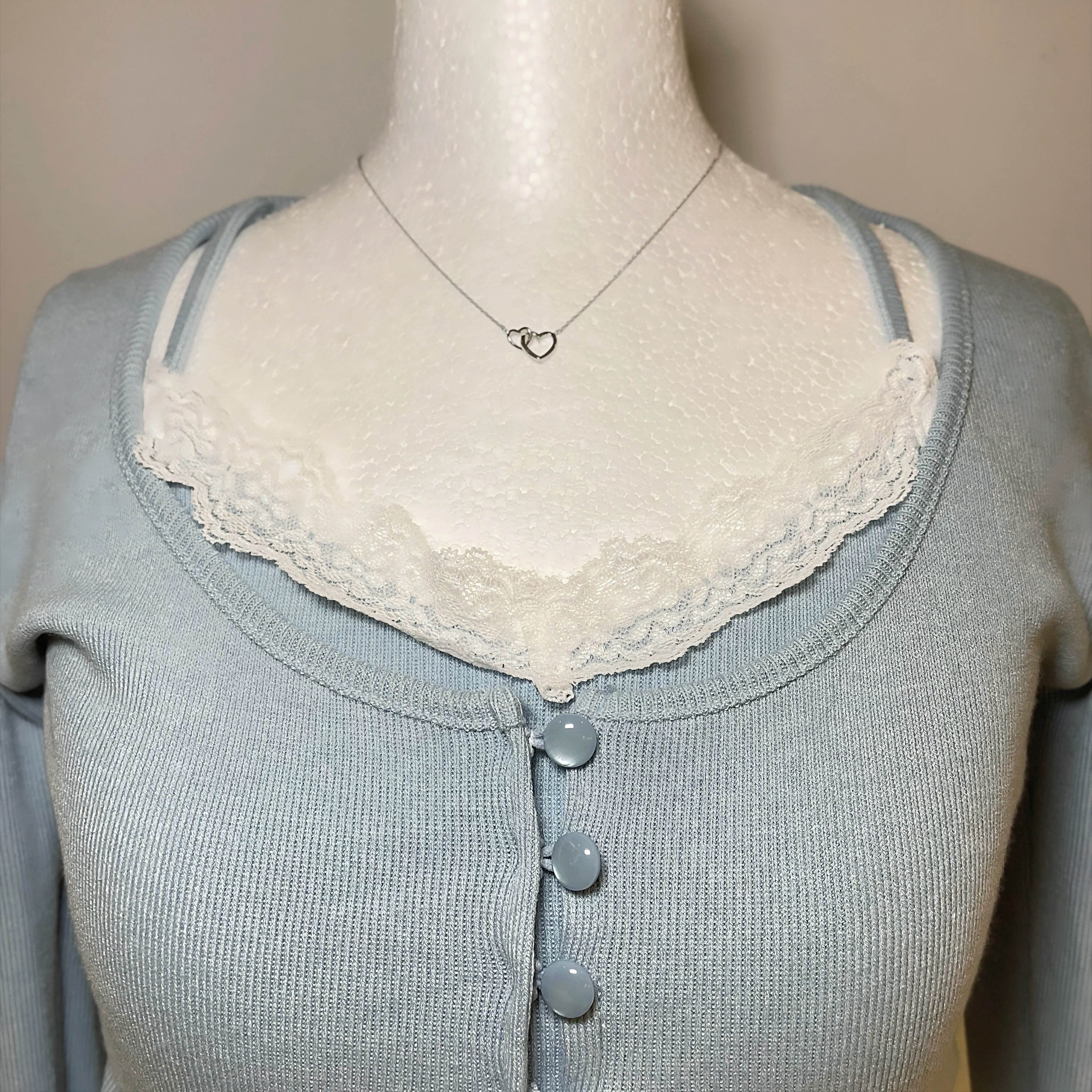 A202 Intertwined Hearts Necklace