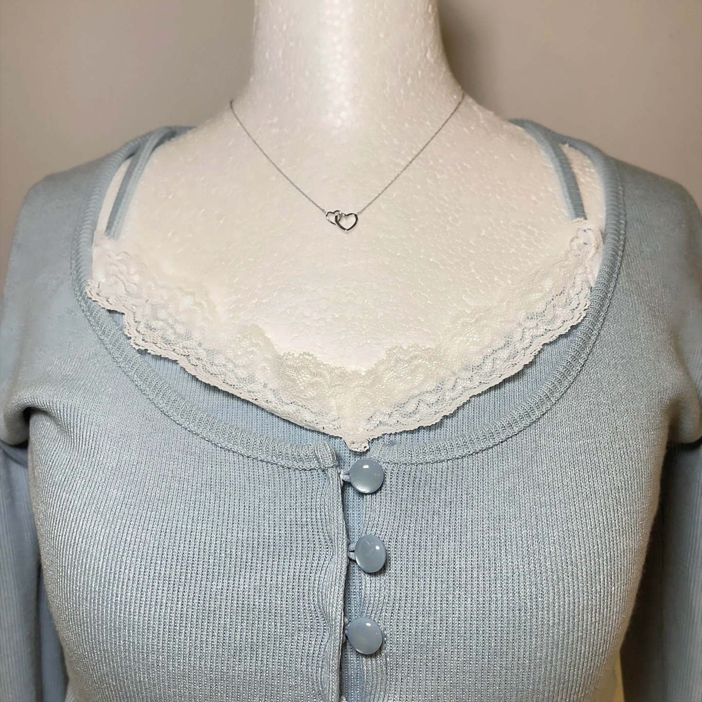 A202 Intertwined Hearts Necklace