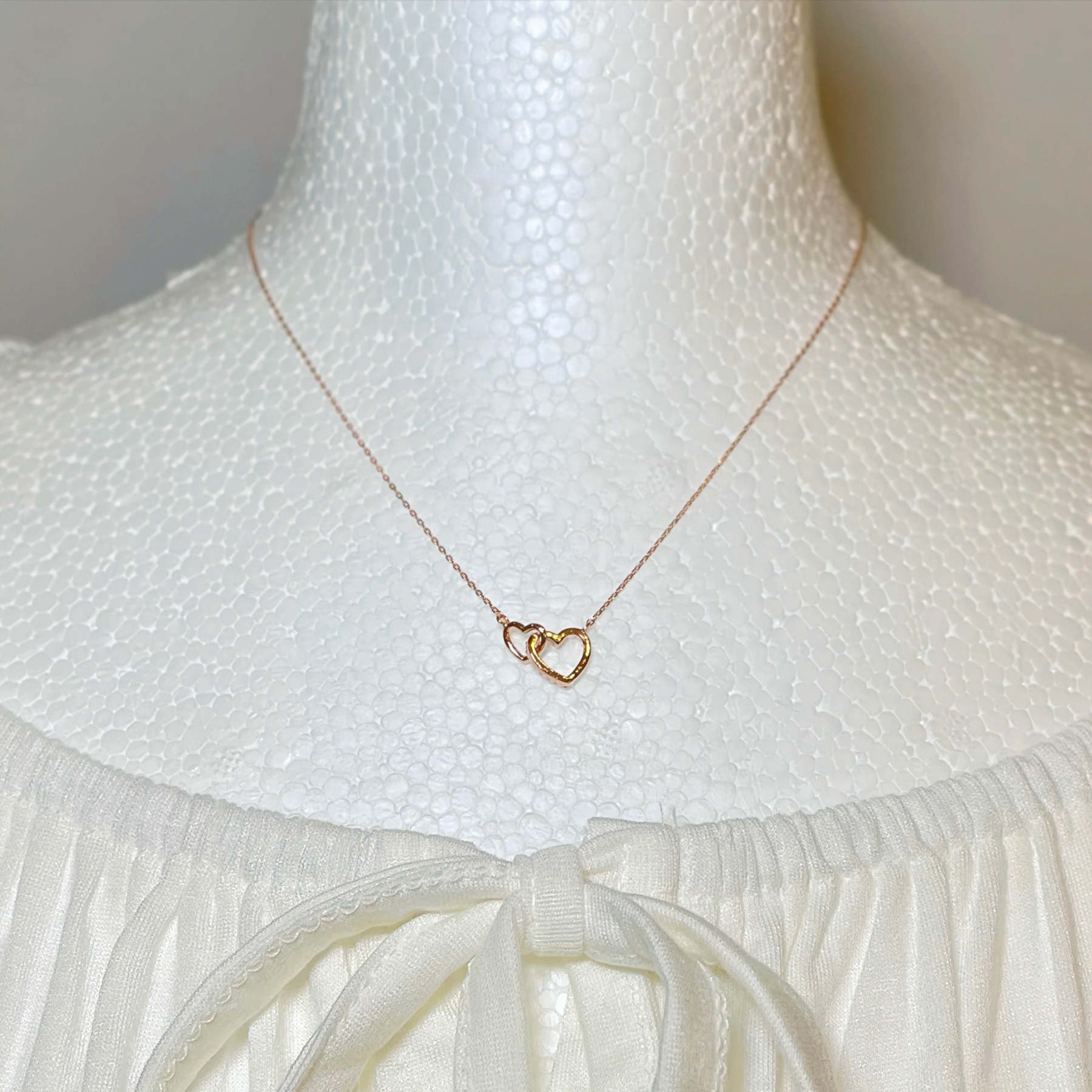A202 Intertwined Hearts Necklace