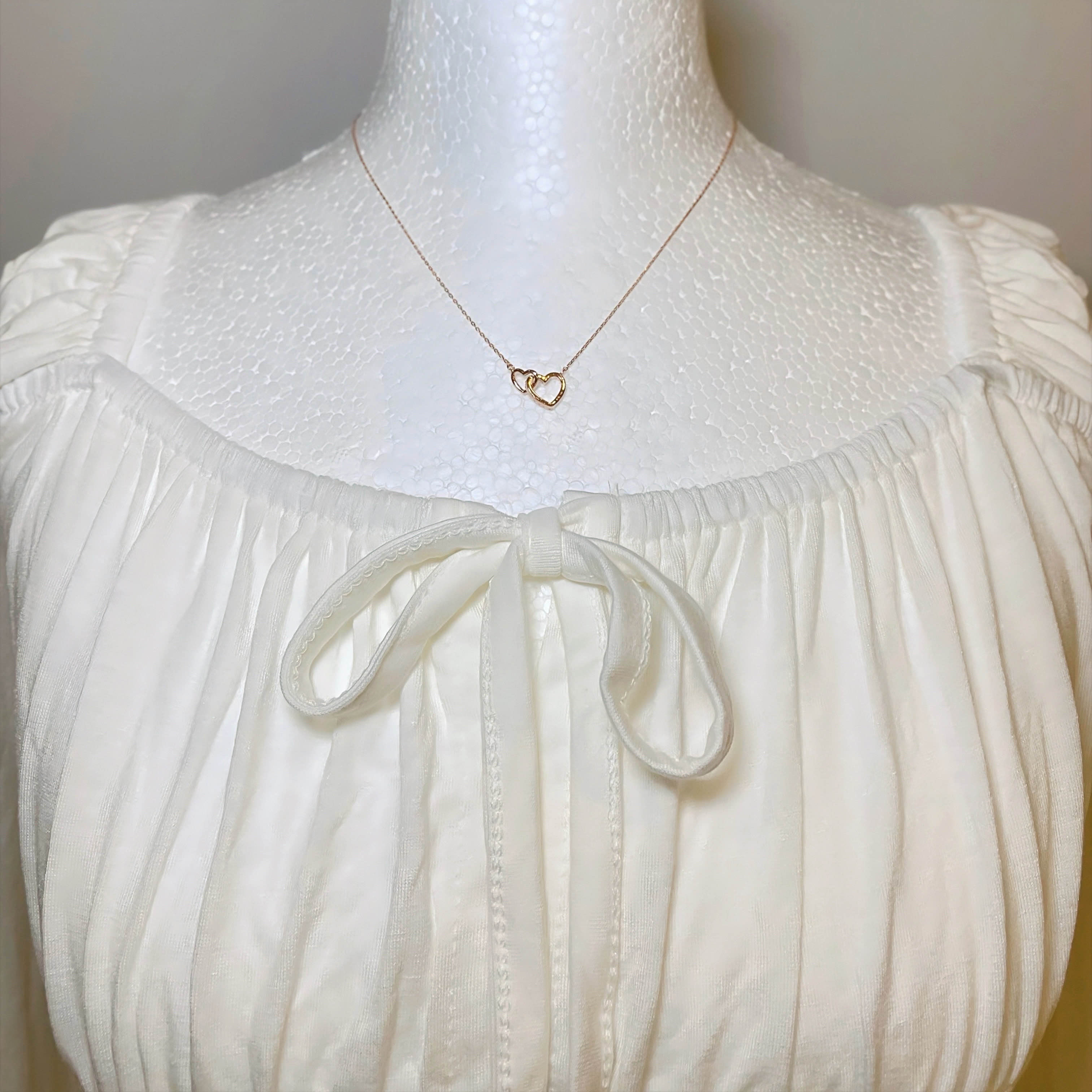 A202 Intertwined Hearts Necklace