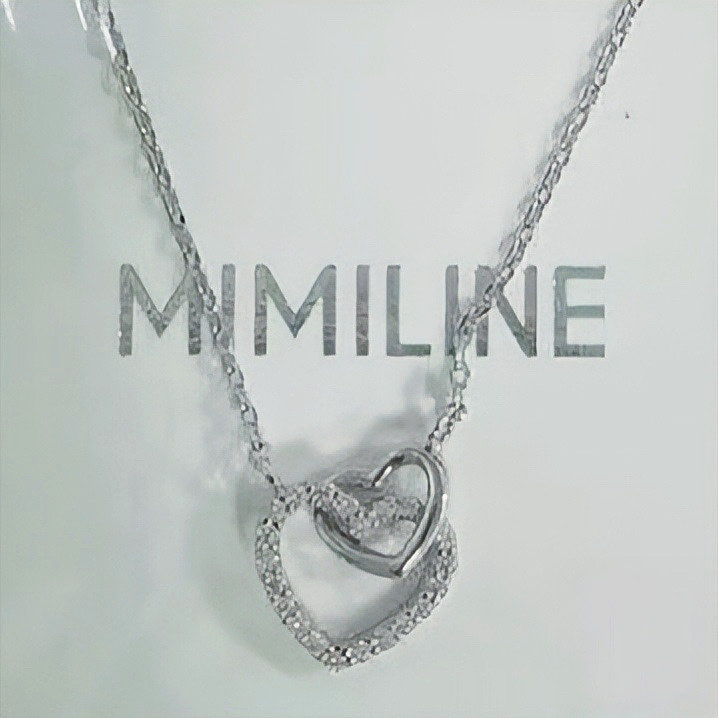 A202 Intertwined Hearts Necklace