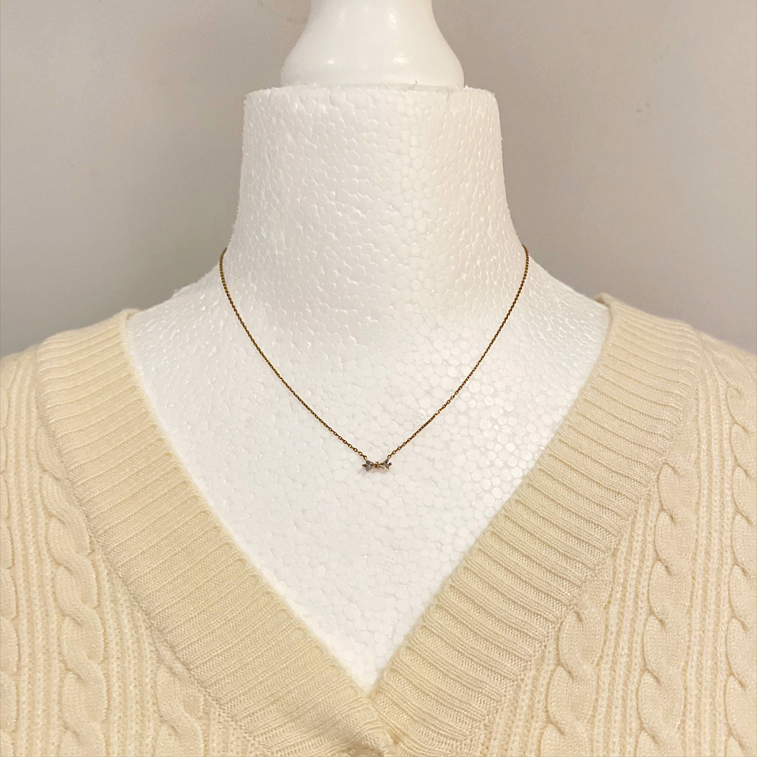 A203 Tie The Charm Necklace