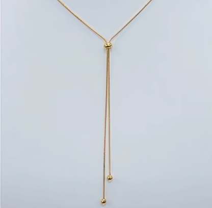 [Preorder 1st Drop Price] A211 Elegant Lariat Necklace