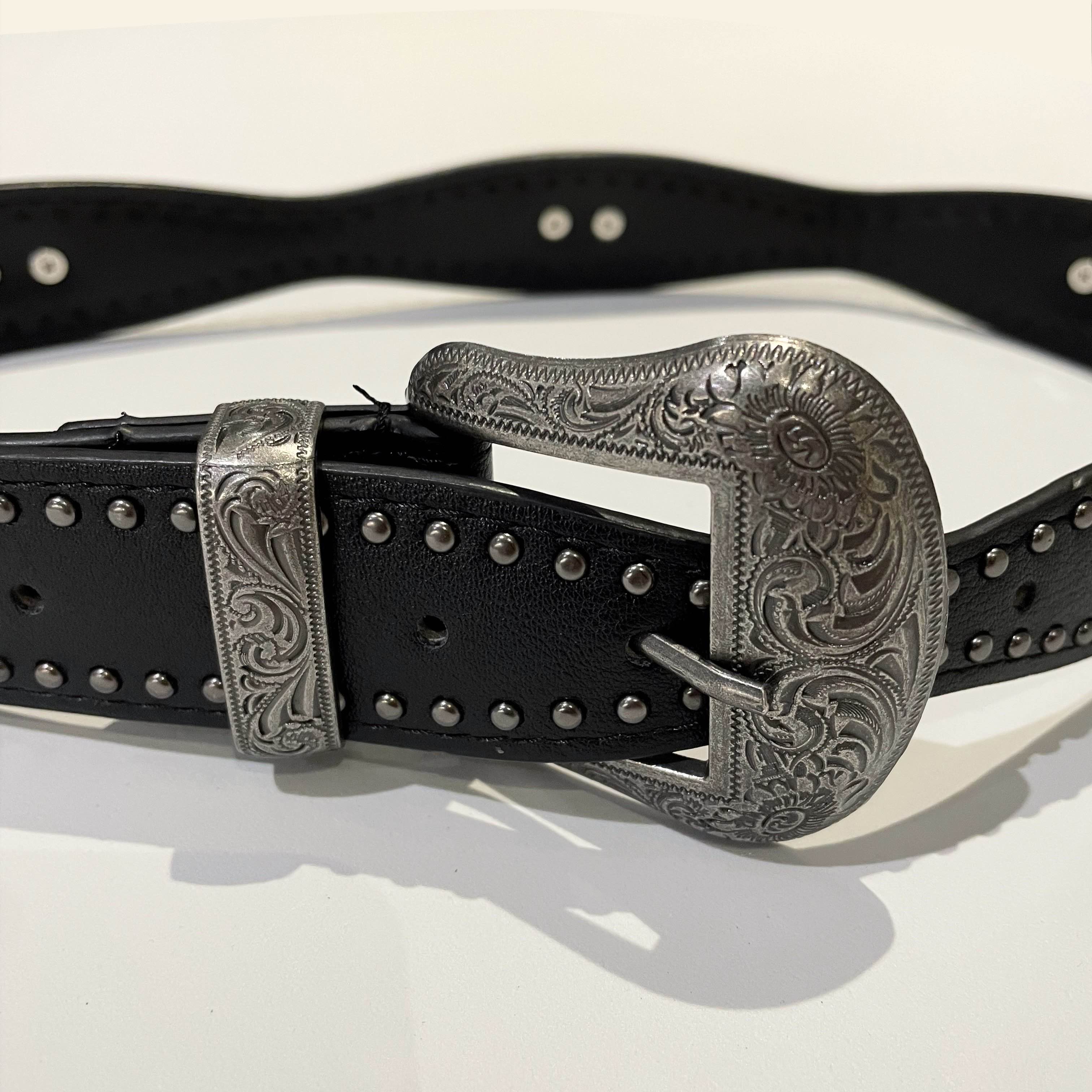 A403 Midnight Rodeo Buckle Belt
