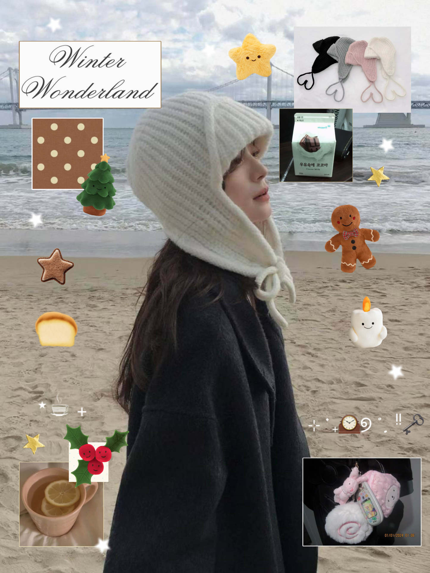 [WEBSITE EXCLUSIVE] A404 Winter Ribbon Kuki Hat