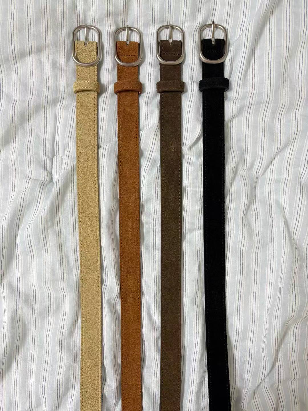 [WEBSITE EXCLUSIVE] A407 Softline Suede Belt