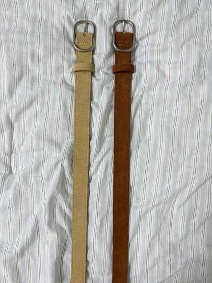 [WEBSITE EXCLUSIVE] A407 Softline Suede Belt