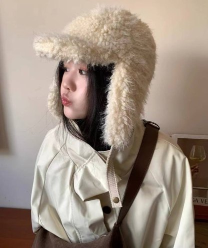 [Preorder 1st Drop Price] A409 Snowy Kuki Hat