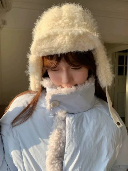 [Preorder 1st Drop Price] A409 Snowy Kuki Hat