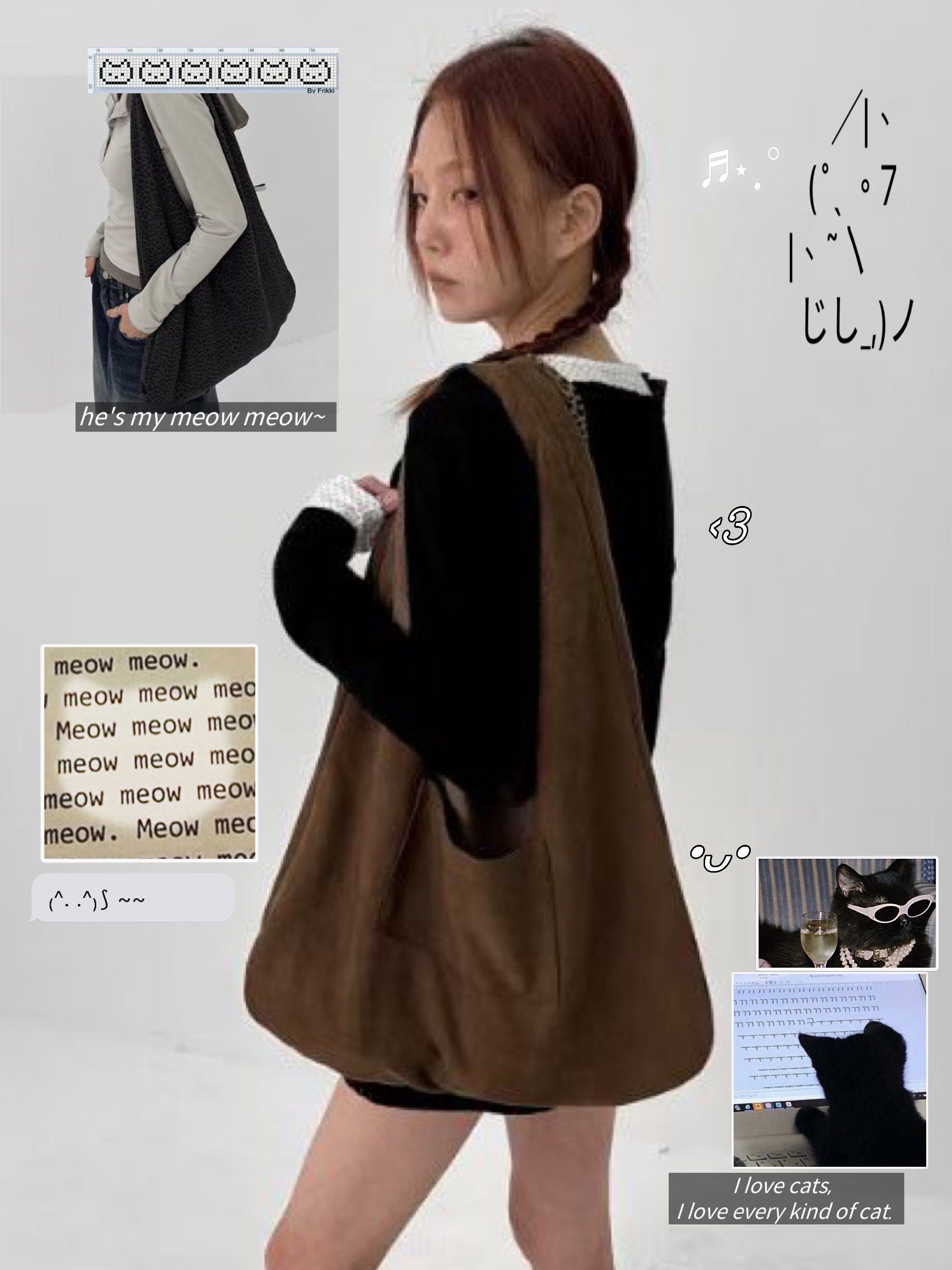 [Preorder 1st Drop Price] B301 Leopard Reversible Shoulder Bag