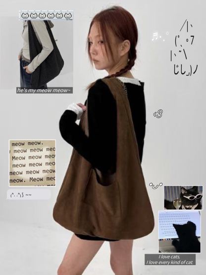 [Preorder 1st Drop Price] B301 Leopard Reversible Shoulder Bag