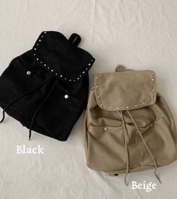 [Preorder 1st Drop Price] B302 Mini Suede Backpack