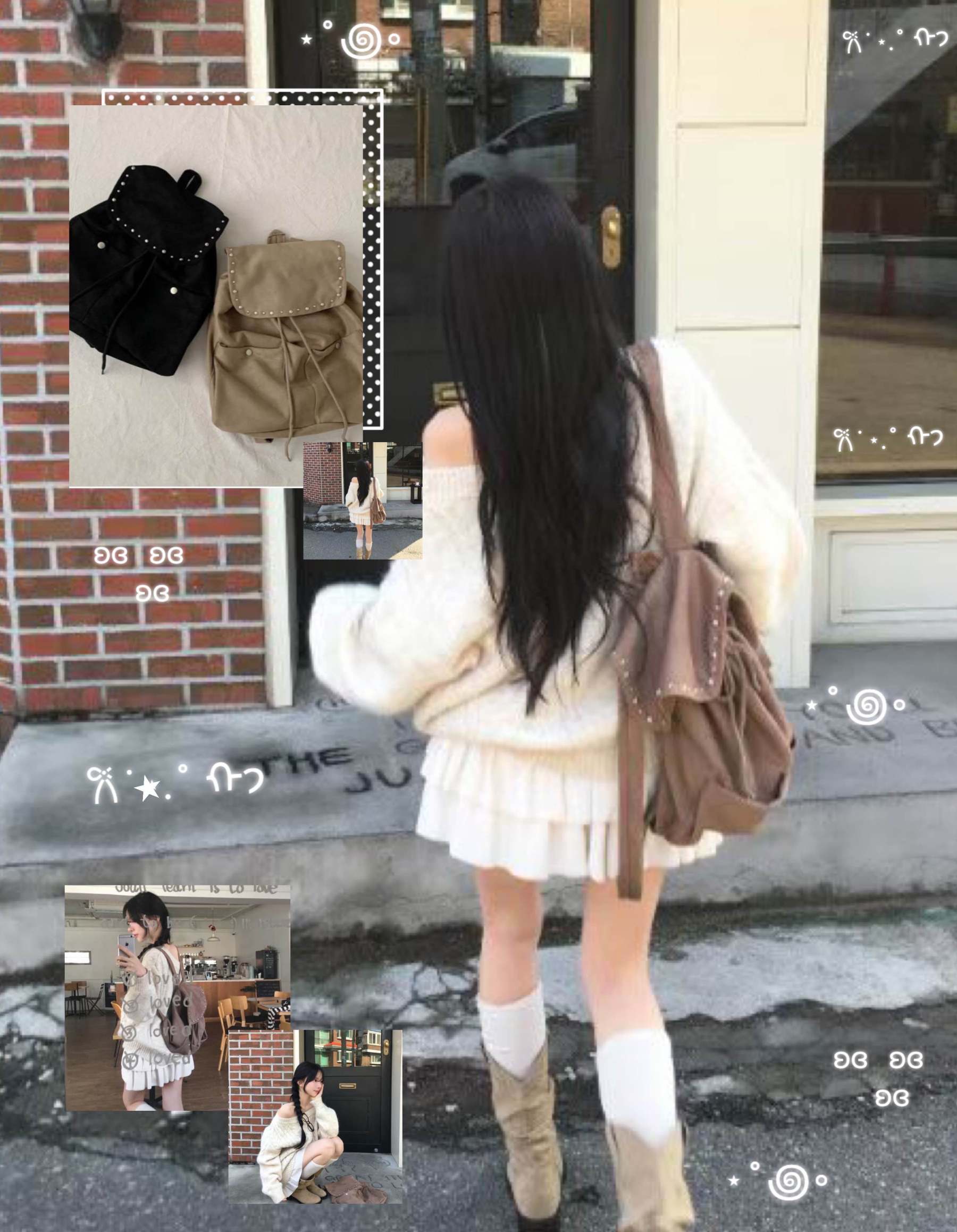 [Preorder 1st Drop Price] B302 Mini Suede Backpack