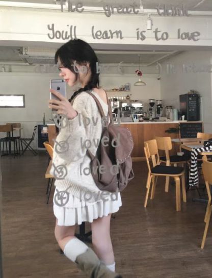 [Preorder 1st Drop Price] B302 Mini Suede Backpack