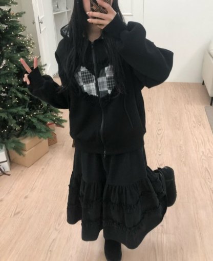 [Preorder 1st Drop Price] C1001 Softcore Riot Heart Hoodie