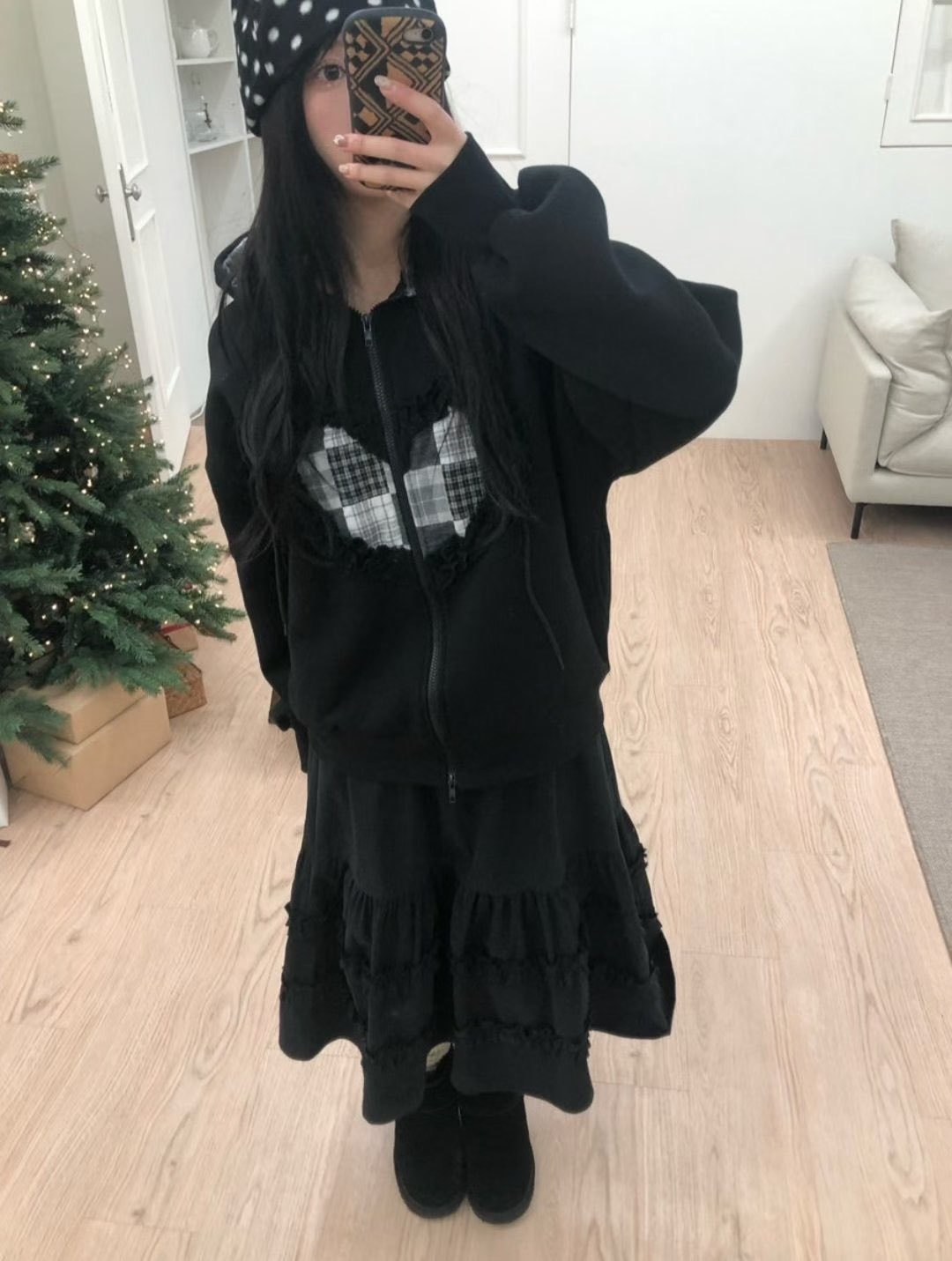 [Preorder 1st Drop Price] C1001 Softcore Riot Heart Hoodie