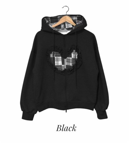 [Preorder 1st Drop Price] C1001 Softcore Riot Heart Hoodie