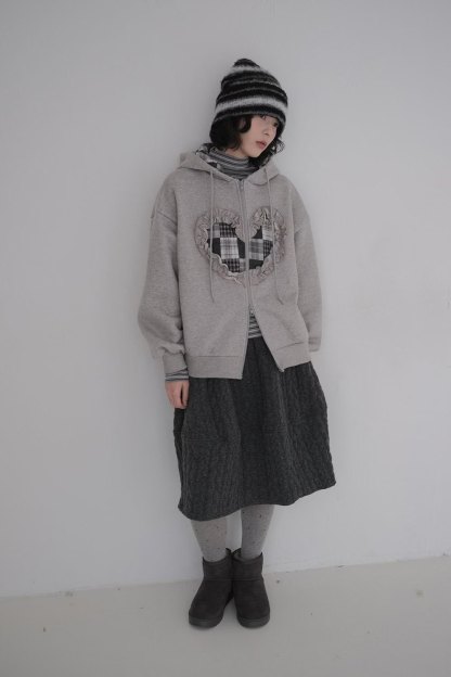 [Preorder 1st Drop Price] C1001 Softcore Riot Heart Hoodie