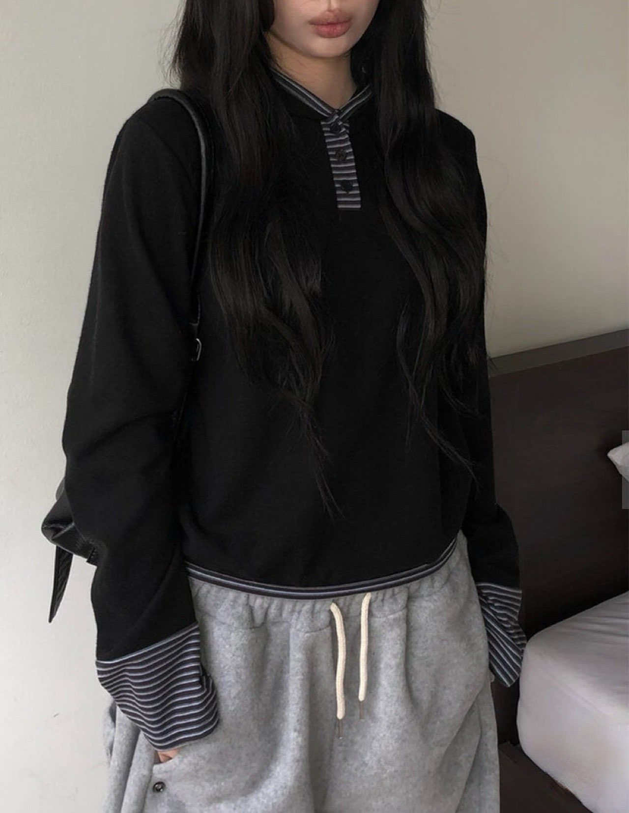 [Preorder 1st Drop Price] C1003 Pinstripe Hoodie