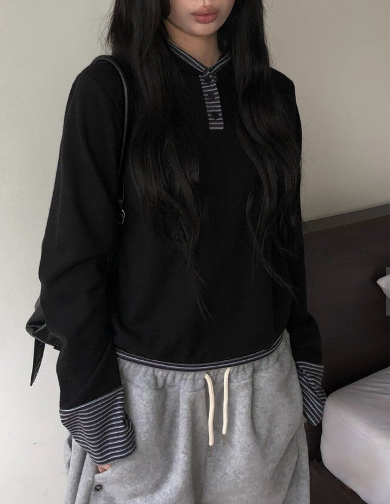 [Preorder 1st Drop Price] C1003 Pinstripe Hoodie