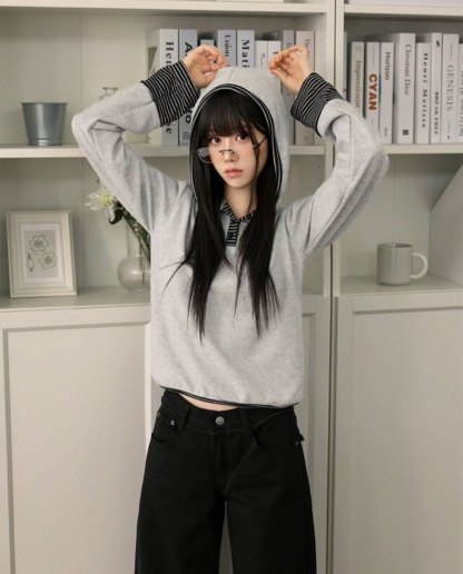 [Preorder 1st Drop Price] C1003 Pinstripe Hoodie