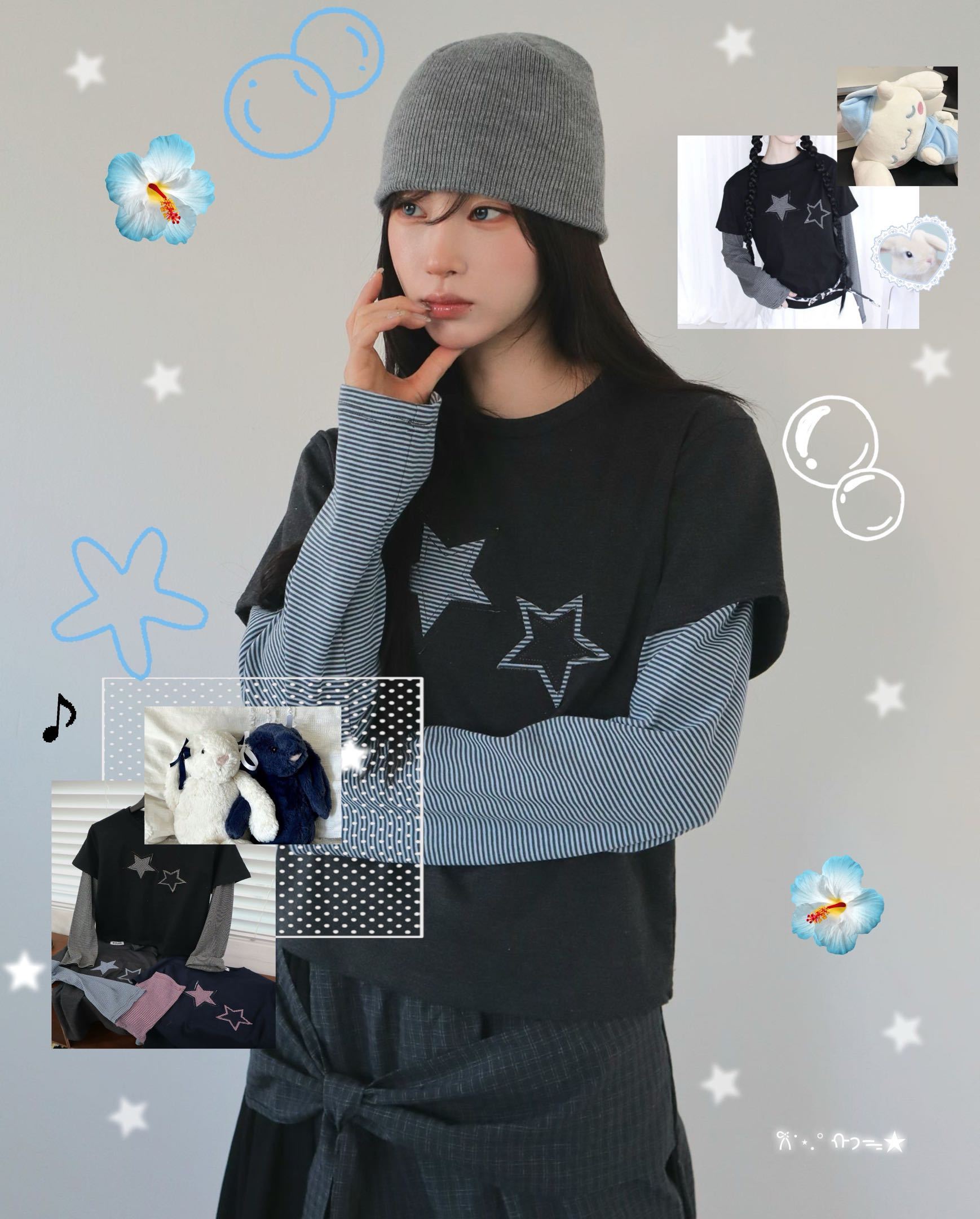 [Preorder 1st Drop Price] C1004 Nova Patch Top