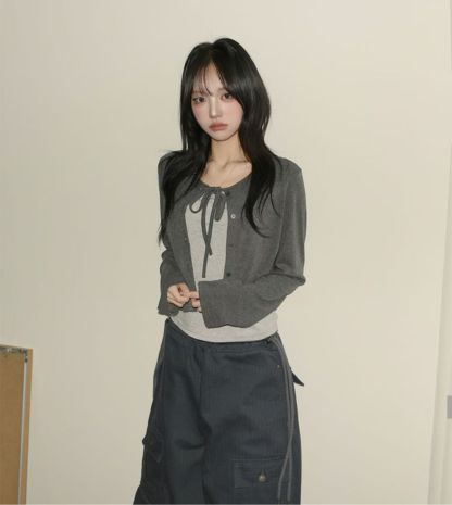 [Preorder 1st Drop Price] C1005 Monochrome Mirage Top