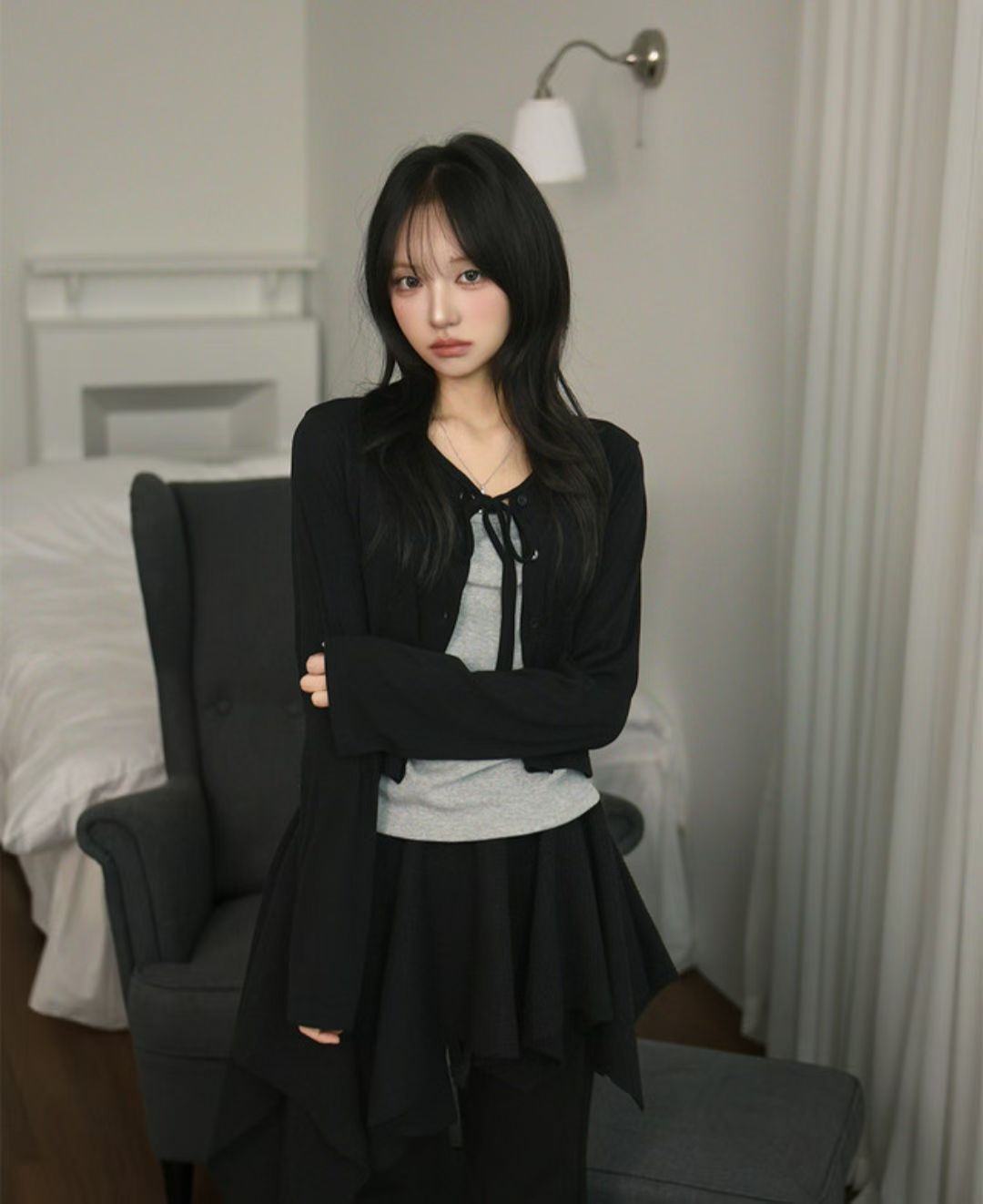 [Preorder 1st Drop Price] C1005 Monochrome Mirage Top