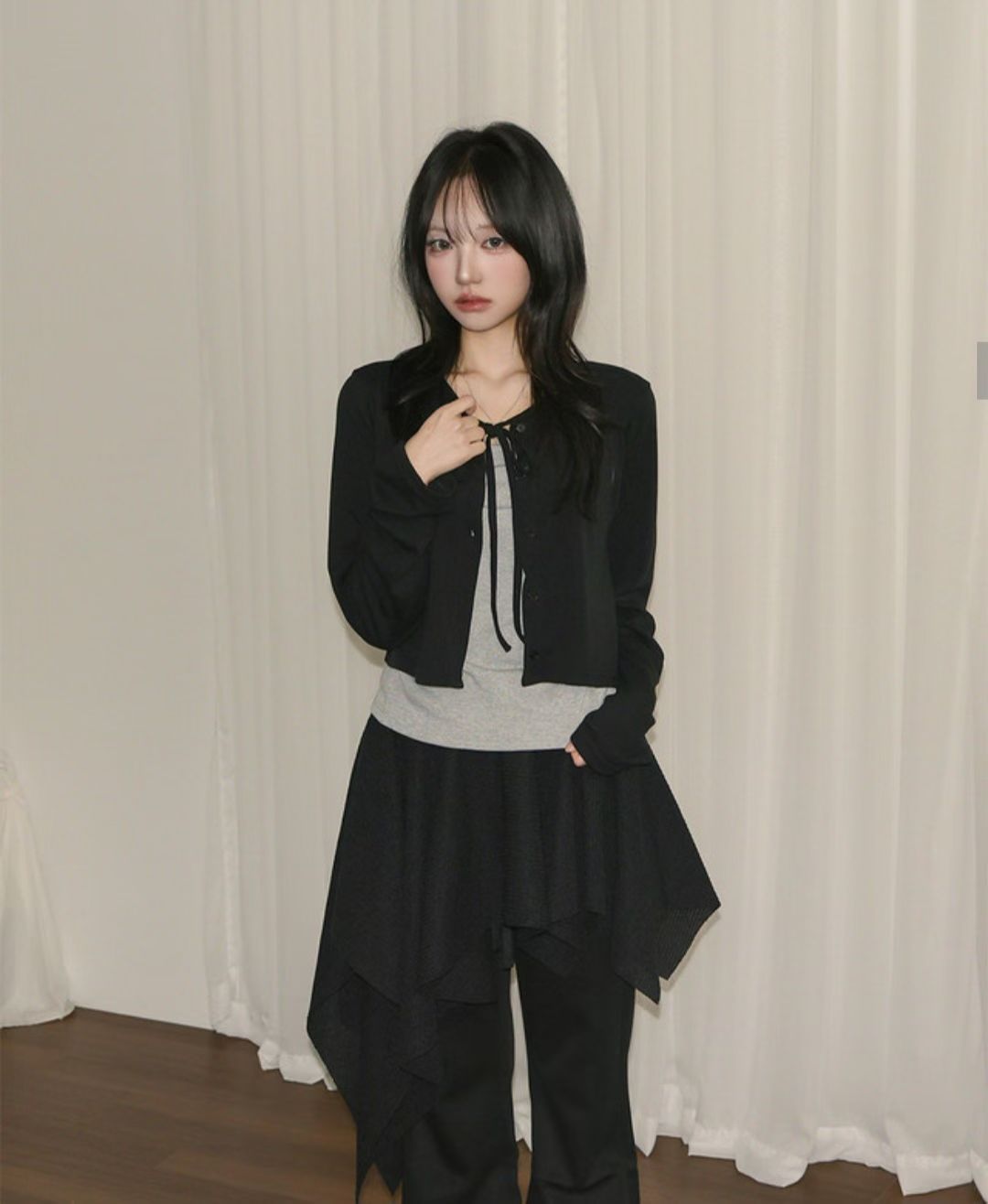 [Preorder 1st Drop Price] C1005 Monochrome Mirage Top