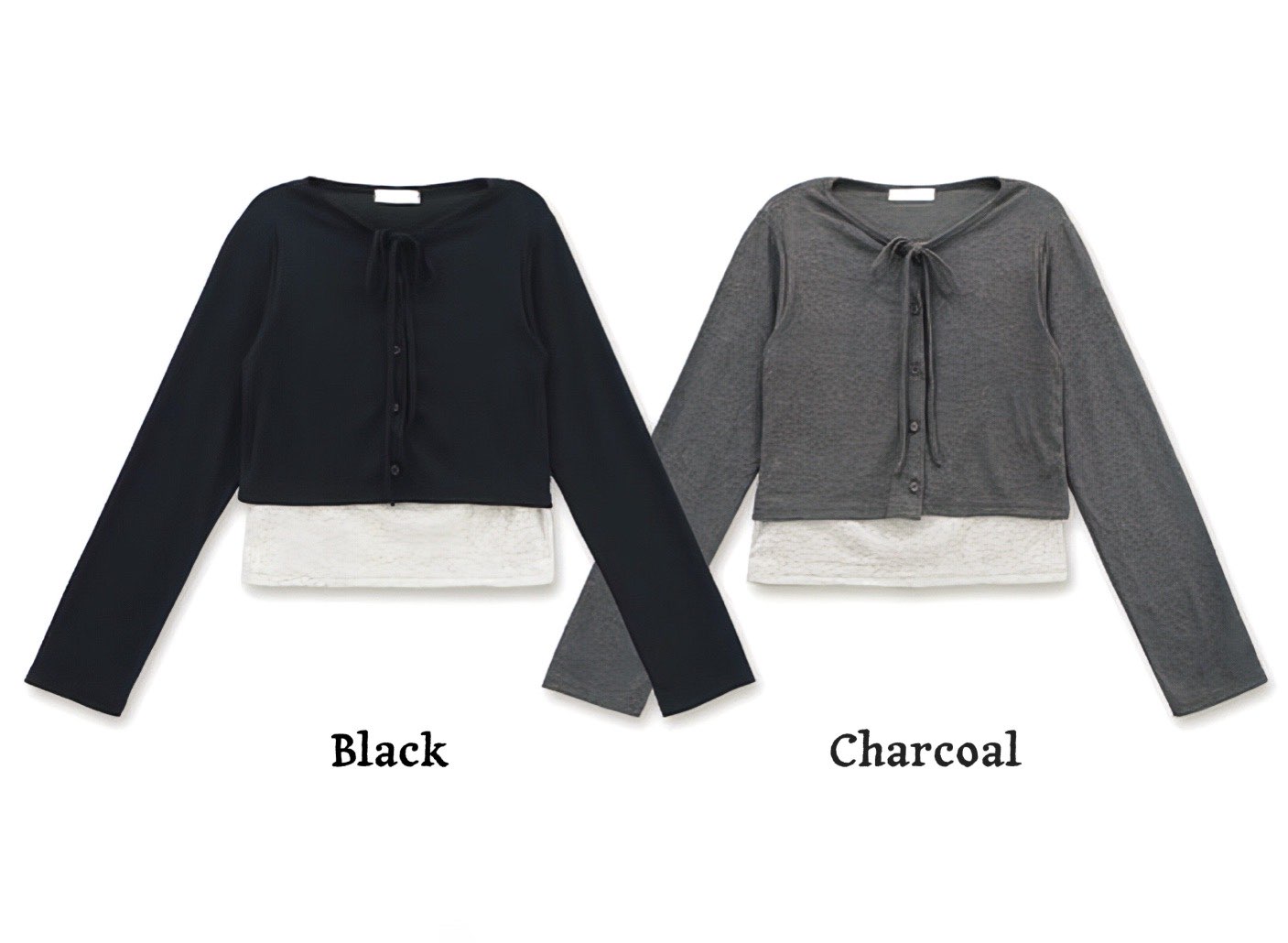 [Preorder 1st Drop Price] C1005 Monochrome Mirage Top