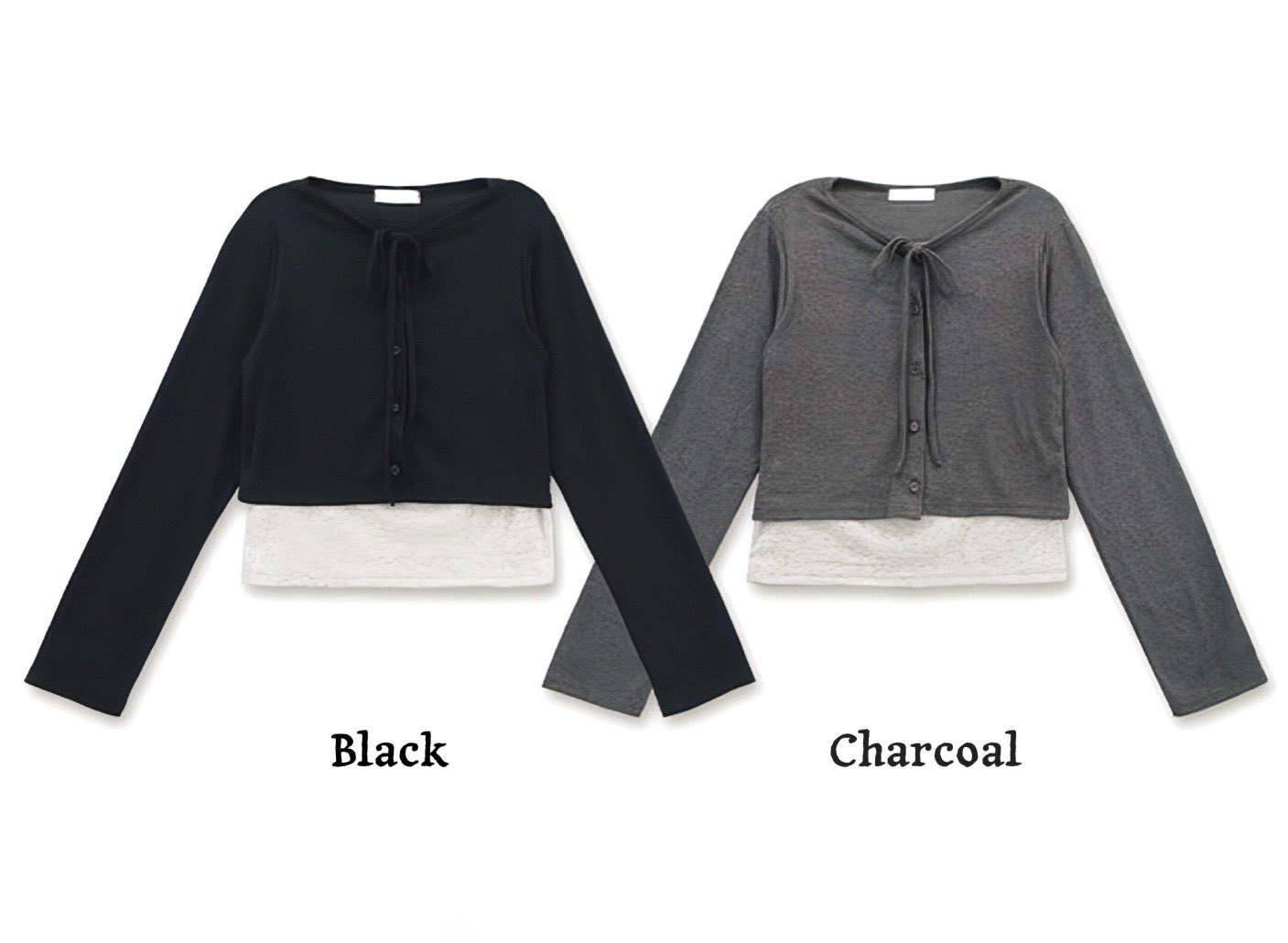 [Preorder 1st Drop Price] C1005 Monochrome Mirage Top