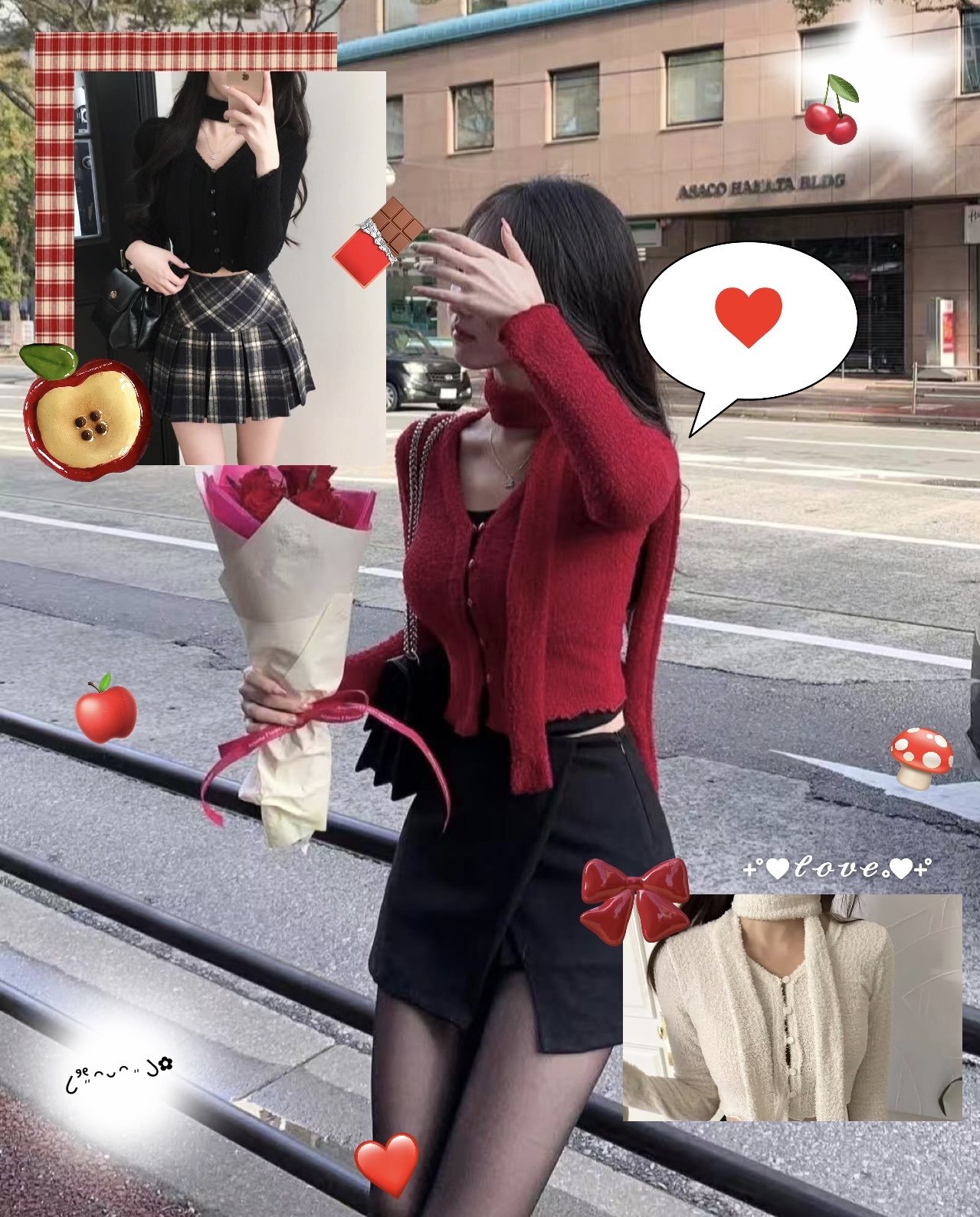 [Website Exclusive] C103 Romance Muffler Cardigan