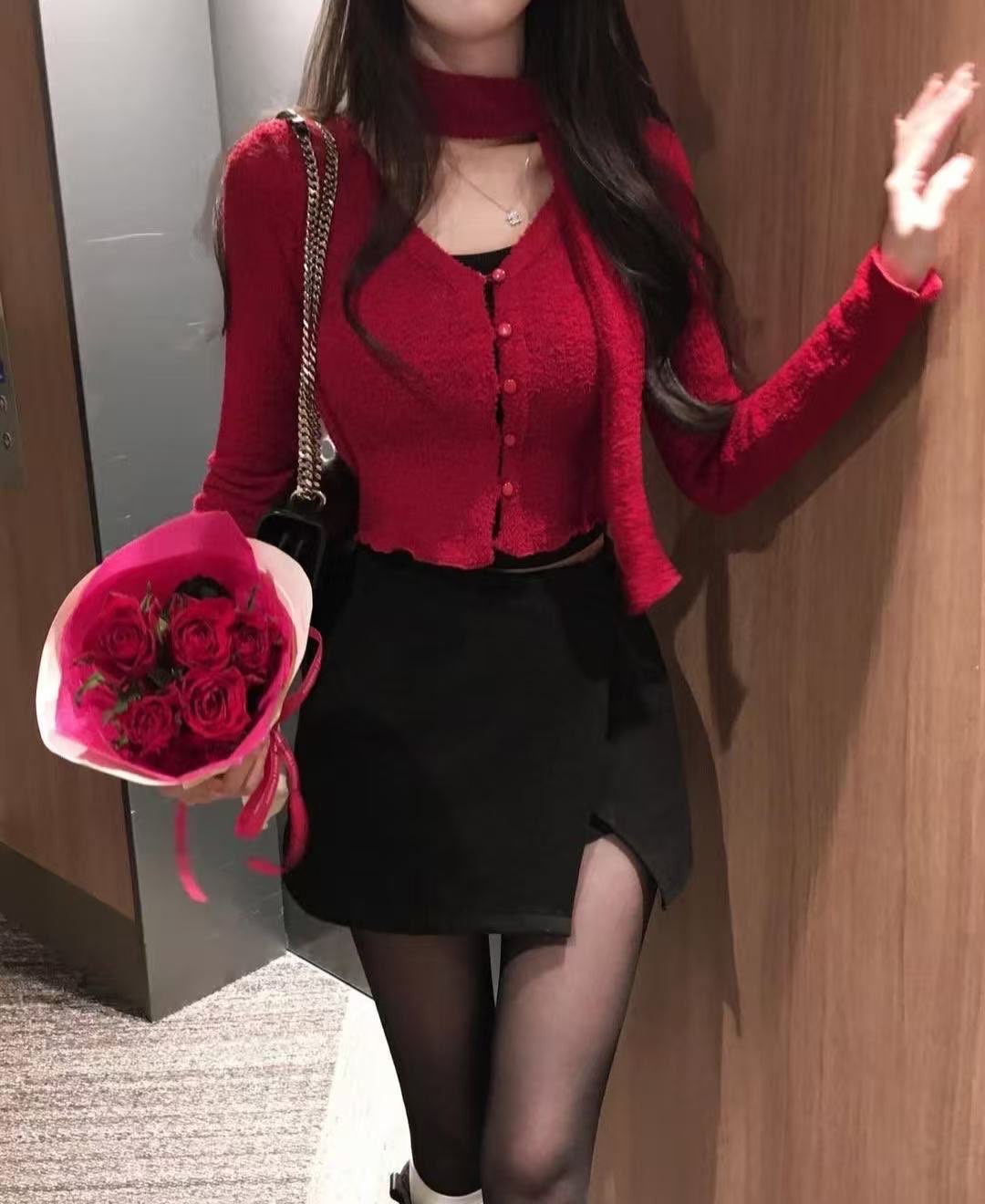 [Website Exclusive] C103 Romance Muffler Cardigan