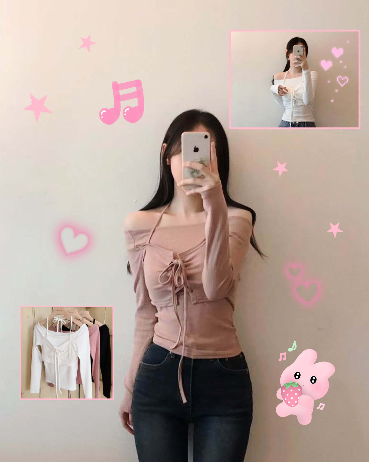 [WEBSITE EXCLUSIVE] C104 Sweetheart Top