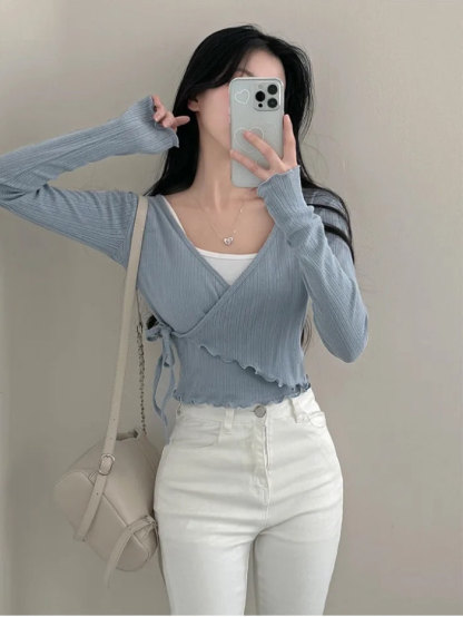 [Preorder 1st Drop Price] C105 Soft Wrap Top