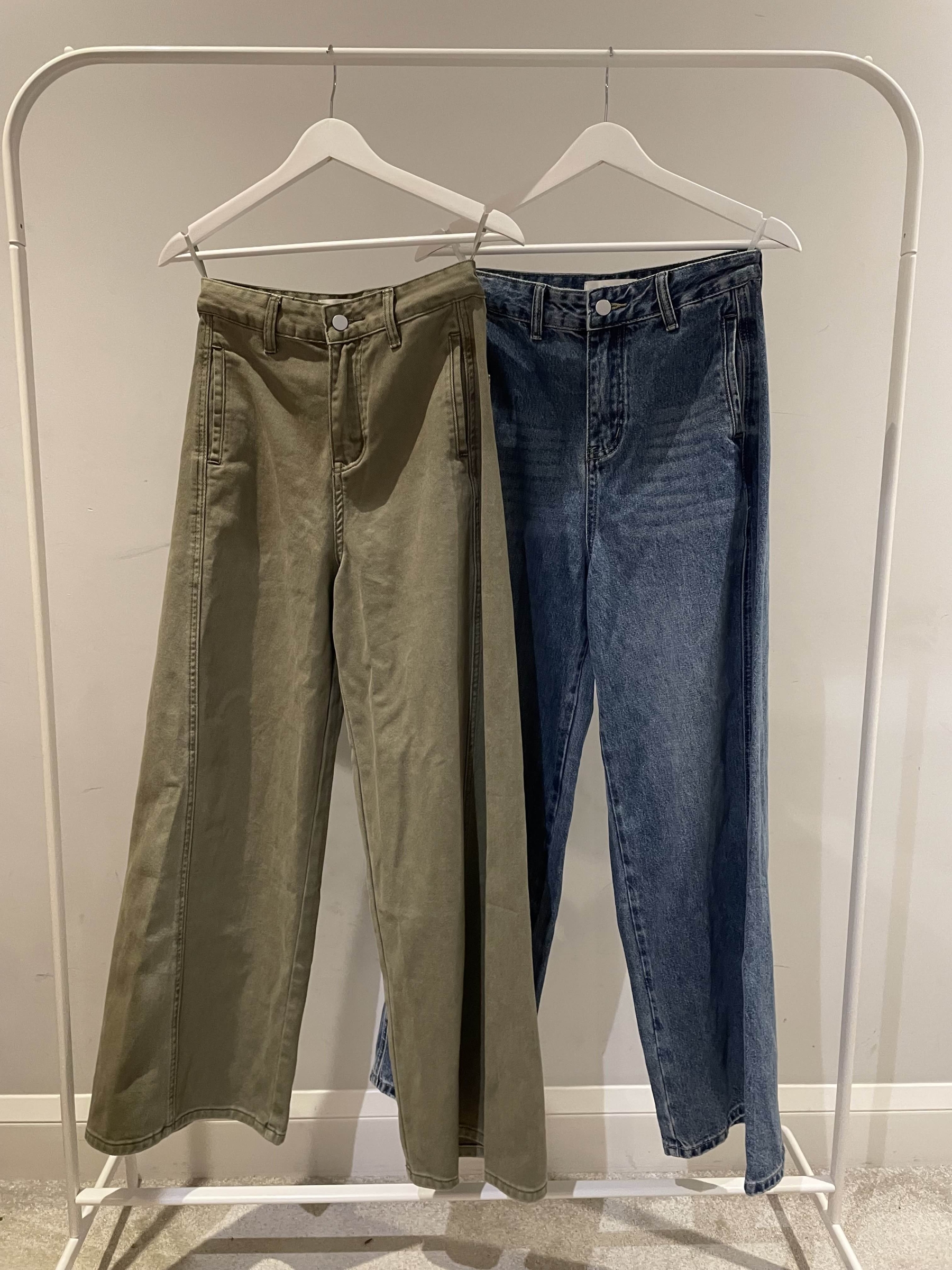 Contour Wide Leg Jeans