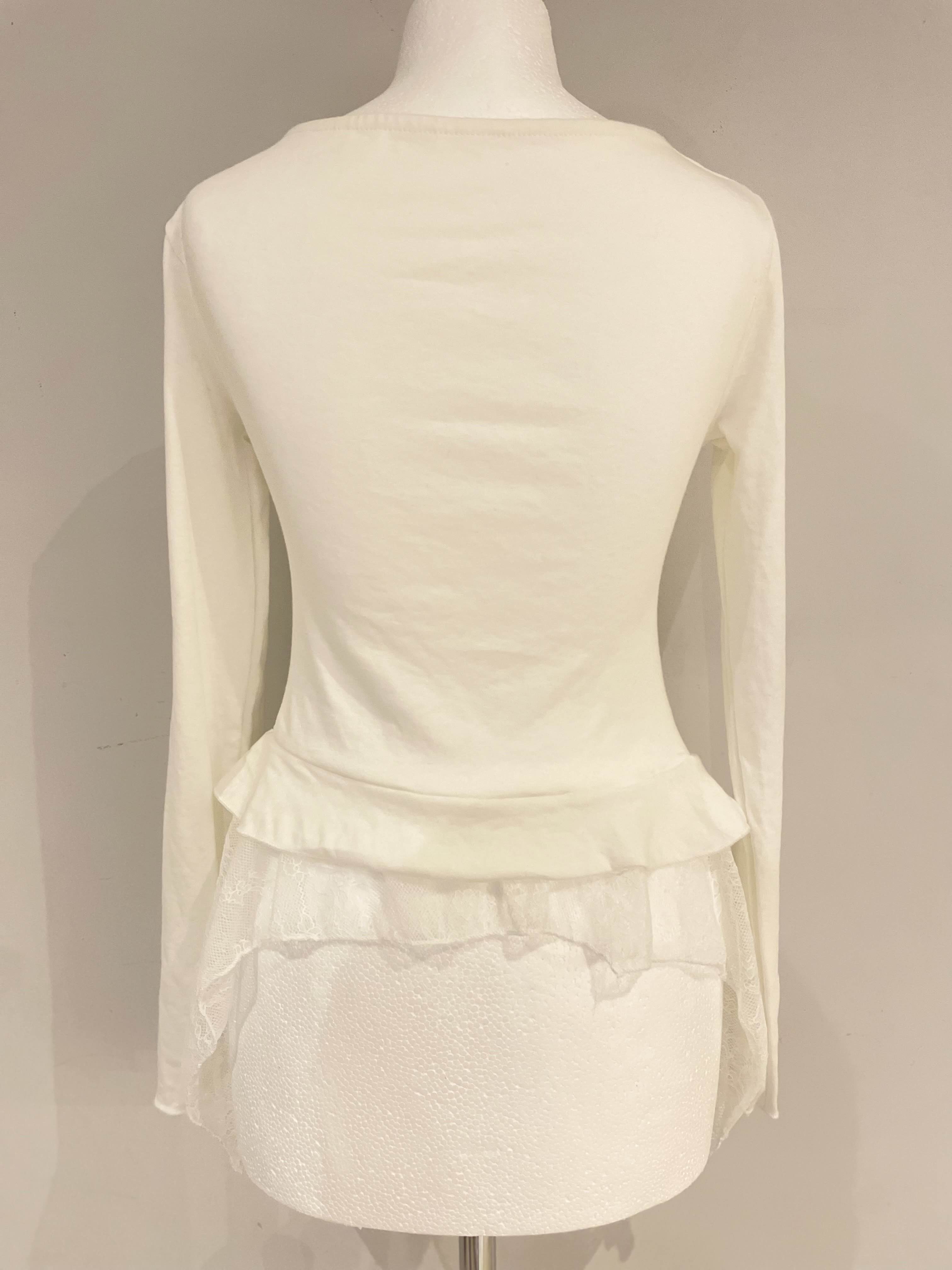 Asymmetric Layered Lace Top