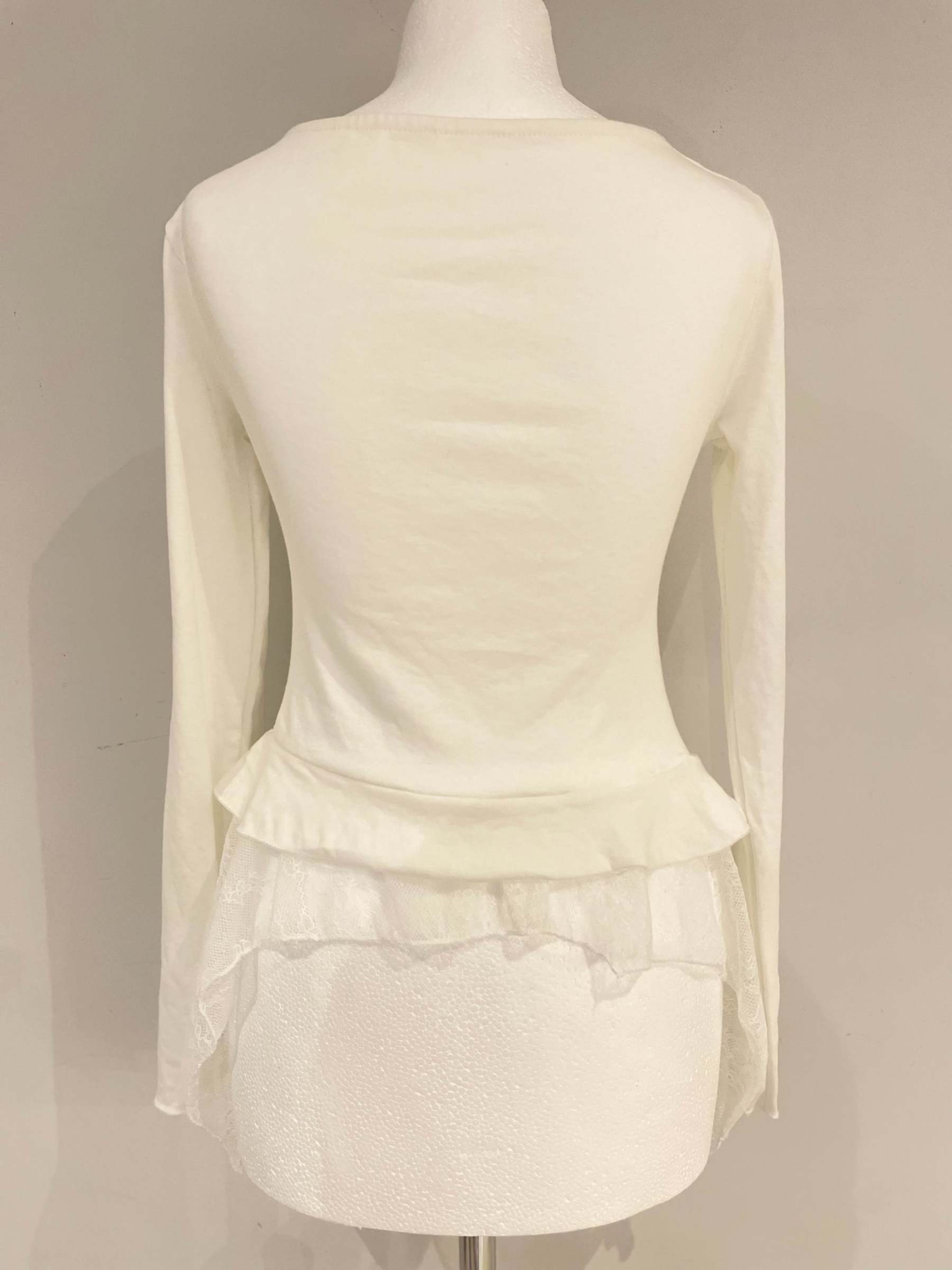 Asymmetric Layered Lace Top