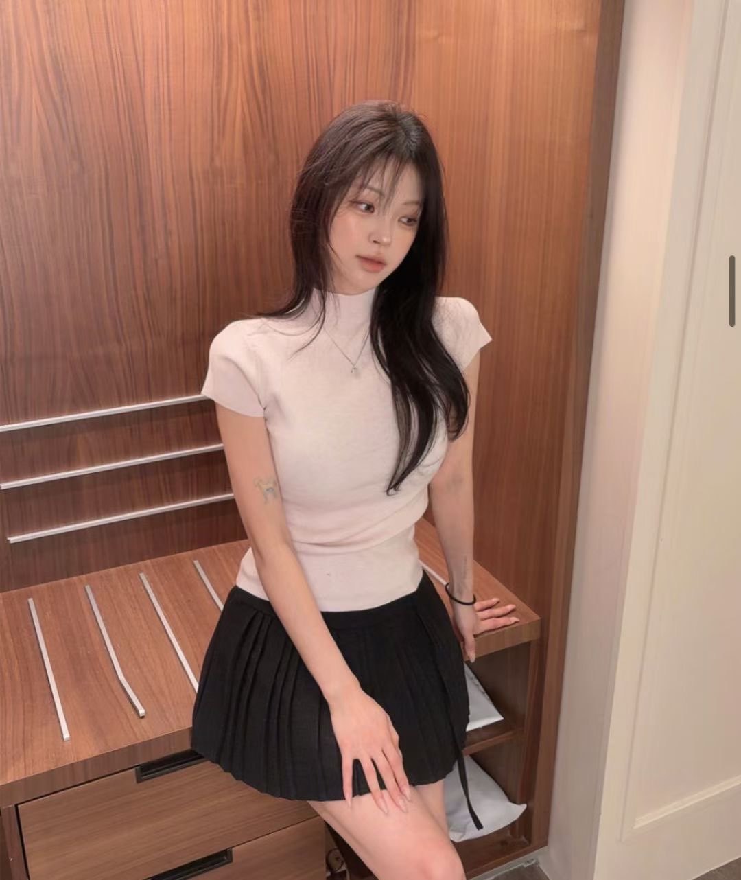 [Preorder 1st Drop Price] C1108 Warm Whisper Pleated Skirt