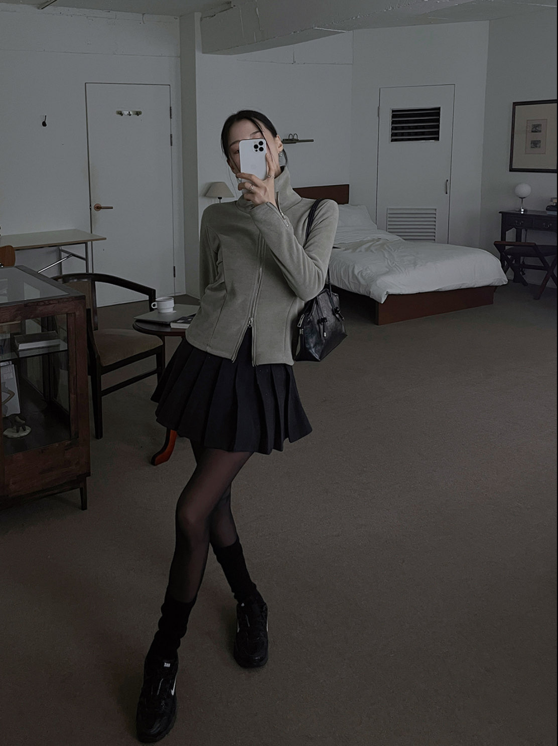 [Preorder 1st Drop Price] C1109 Festa Pleated Mini Skirt