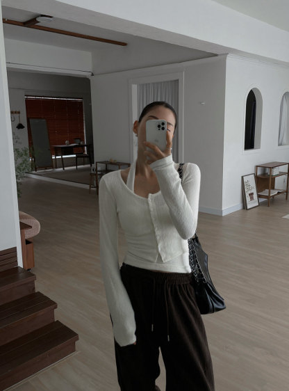 [Preorder 1st Drop Price] C1110 Eclipse Ribbed Halter Set