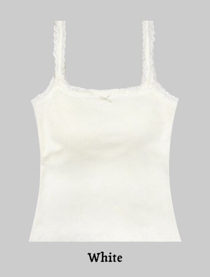 [Preorder 1st Drop Price] C1111 Laced Basic Camisole