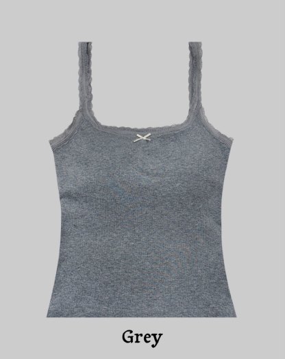 [Preorder 1st Drop Price] C1111 Laced Basic Camisole