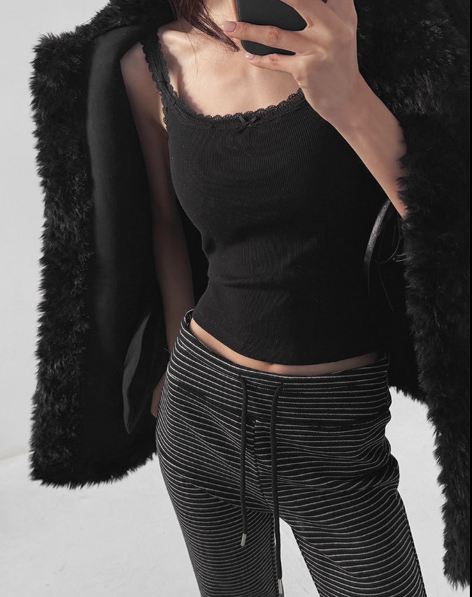 [Preorder 1st Drop Price] C1111 Laced Basic Camisole