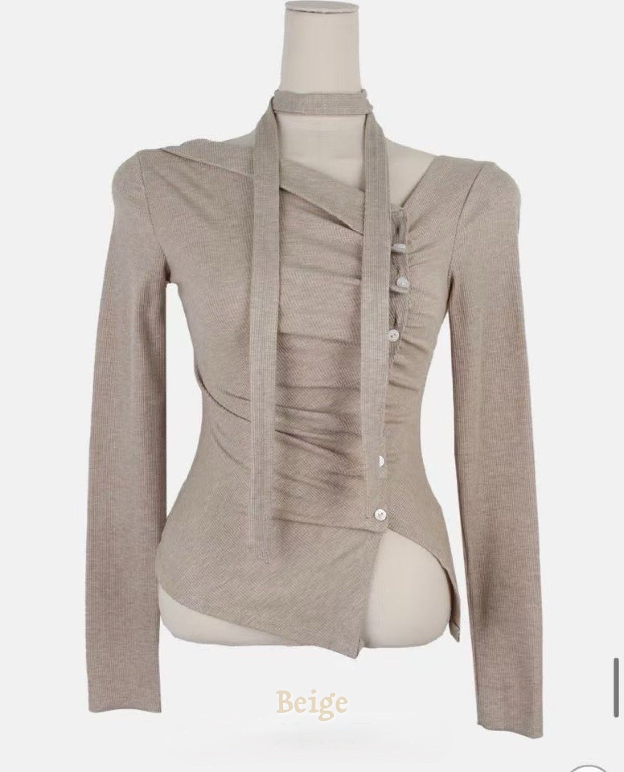 [Preorder 1st Drop Price] C1112 Sideway Muse Top