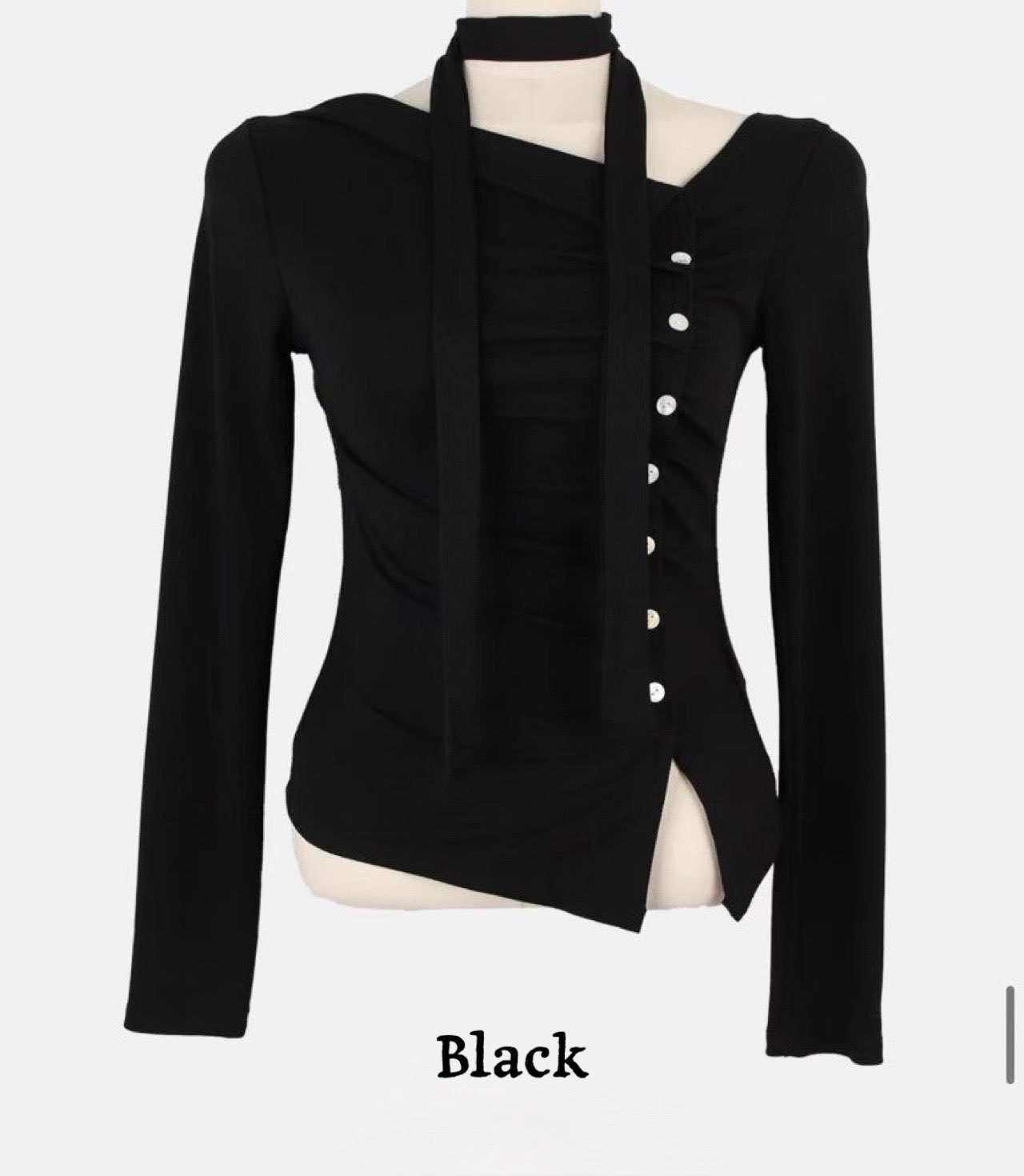 [Preorder 1st Drop Price] C1112 Sideway Muse Top