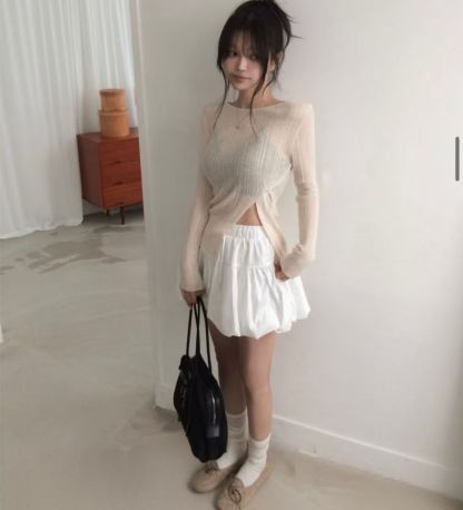 [Preorder 1st Drop Price] C1113 Aerlune Bubble Skirt